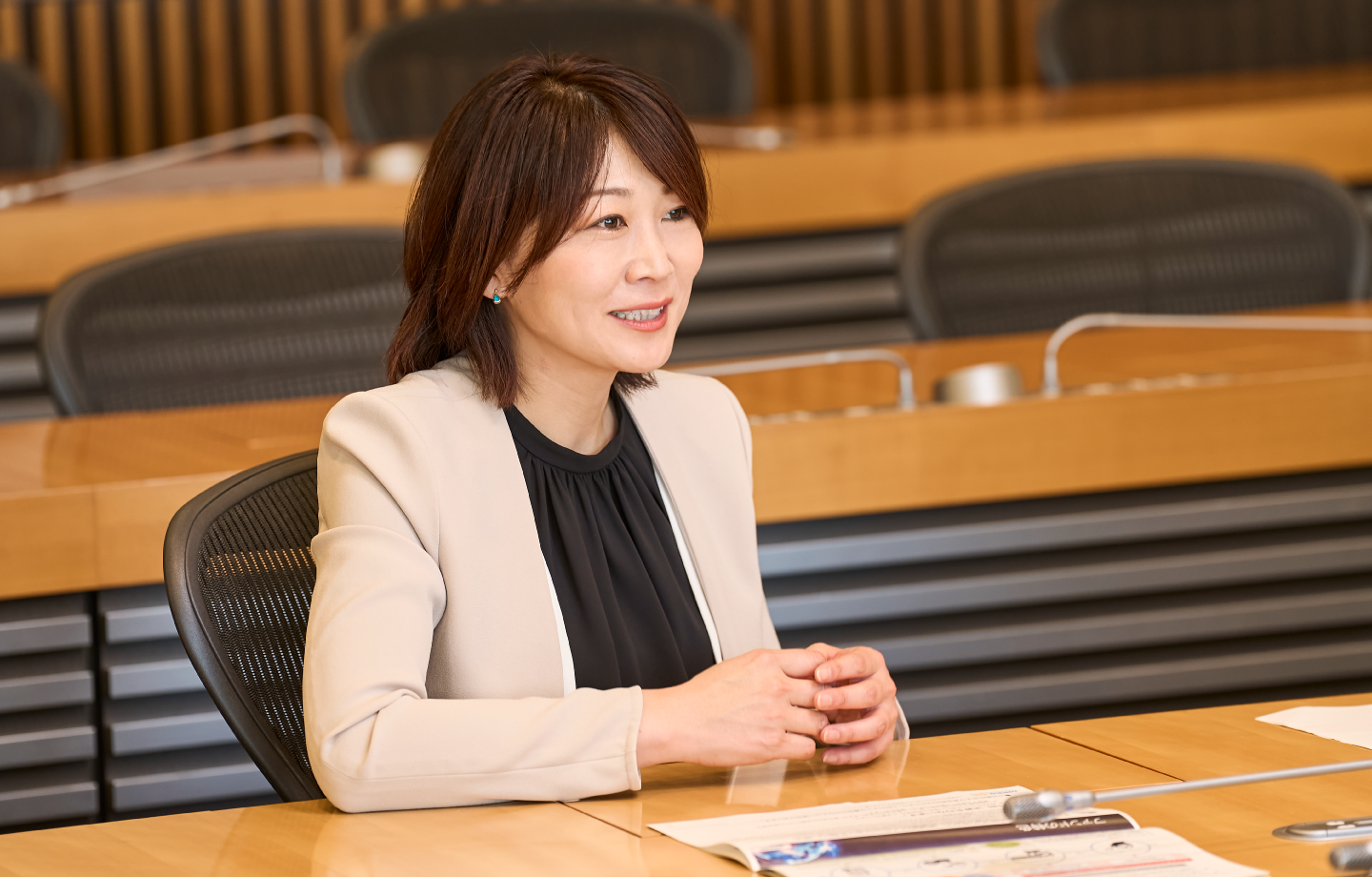 アモーヴァ・アセットマネジメントのマーケティング部長 小林望美さん