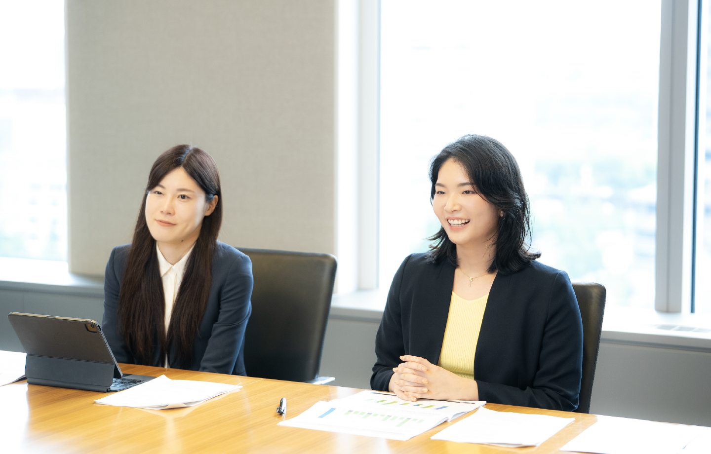 鈴木さん樋口さん対談風景